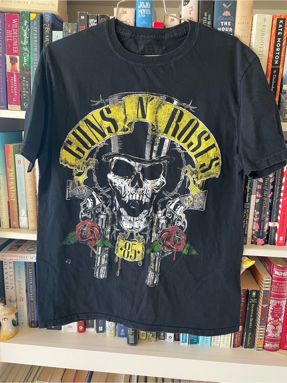 graphic black cotton Guns N’ Roses tee